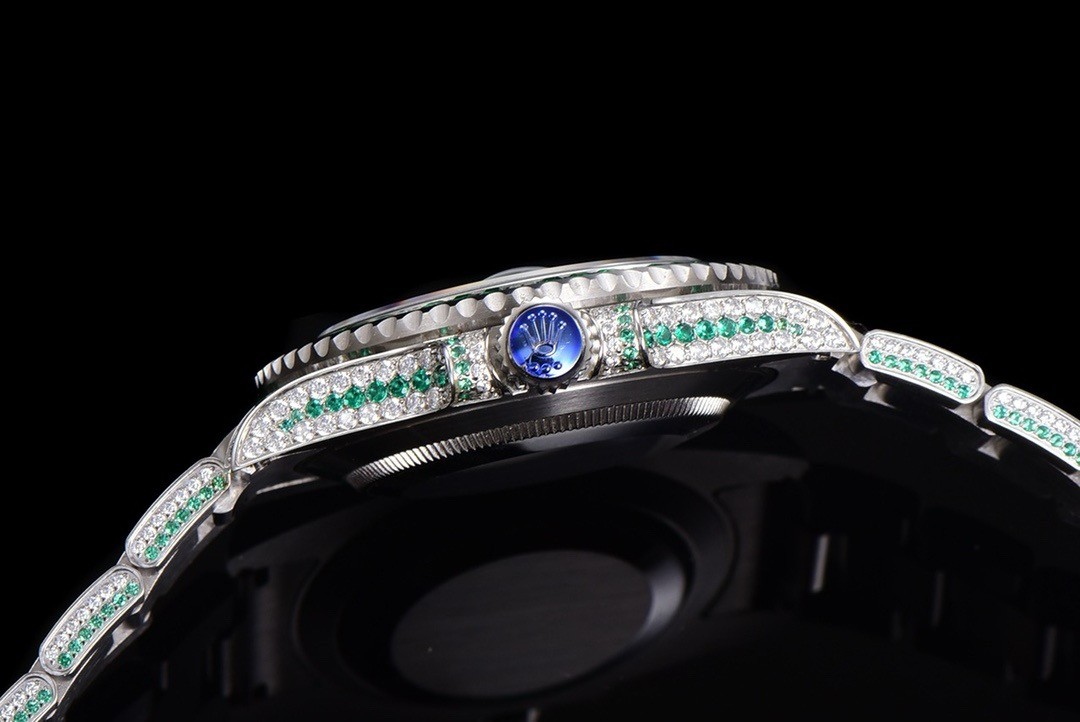 「#2140」Rolex 904 Steel Submariner Luxury Full Diamond Special Edition