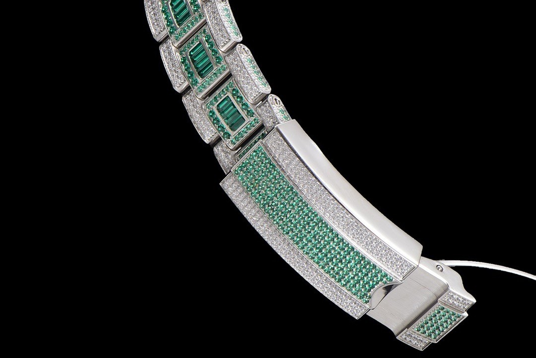 「#2140」Rolex 904 Steel Submariner Luxury Full Diamond Special Edition