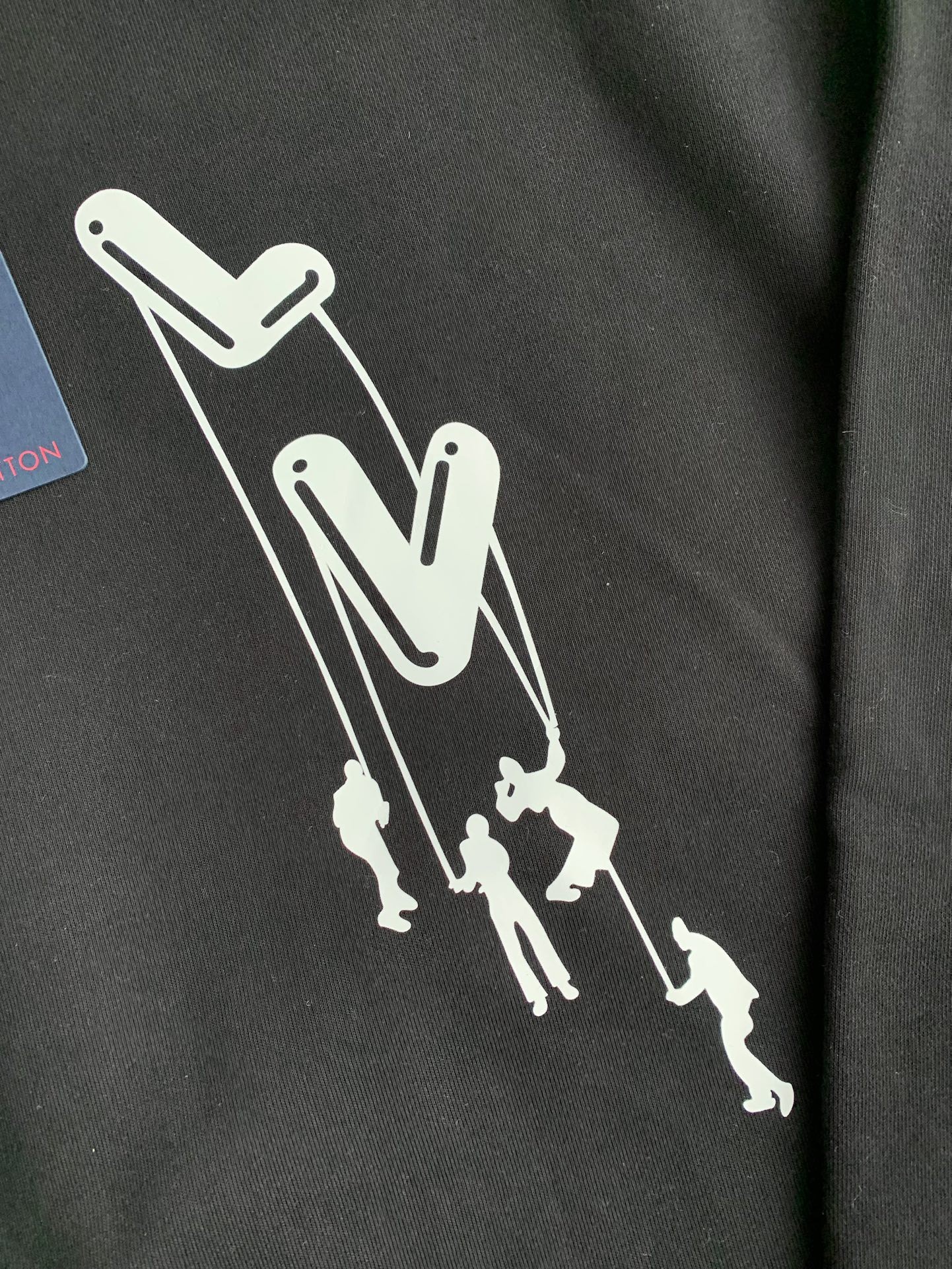 「#954」Louis Vuitton "LV Star Letters" printed t erry long sleeves Hoodie