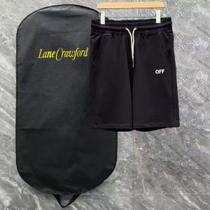 「#3986」Off White 2025 new ow cotton shorts
