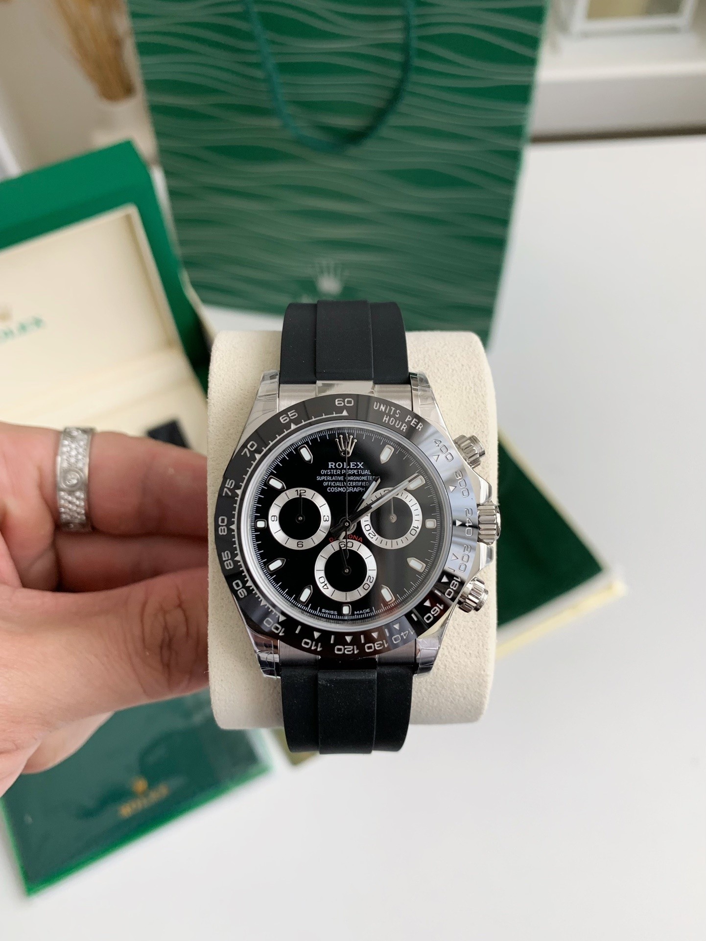 「#969」ROLEX DAYTONA 904L Series Men's Watch