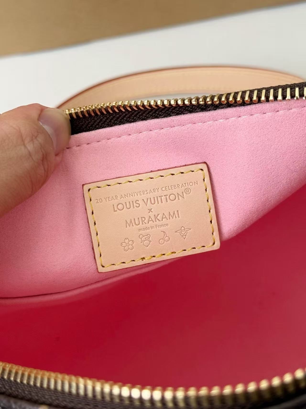 「#4371」Louis Vuitton x TM PAPILLON handbag M13097, size: 11*13*27cm