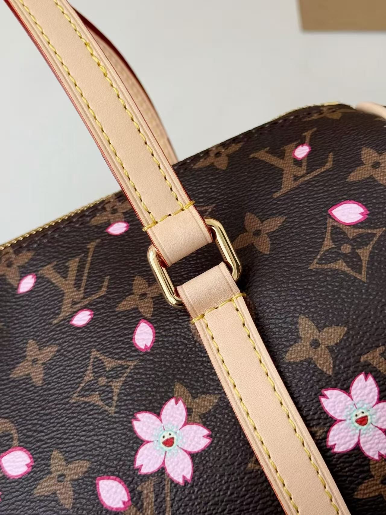 「#4371」Louis Vuitton x TM PAPILLON handbag M13097, size: 11*13*27cm